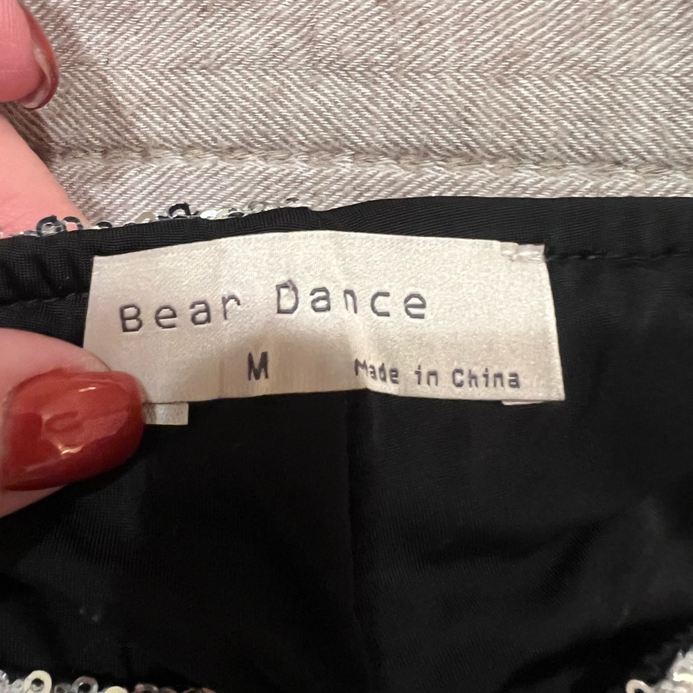 Bear Dance Glittering Sequin Women's Leggings - Picture 3 of 3